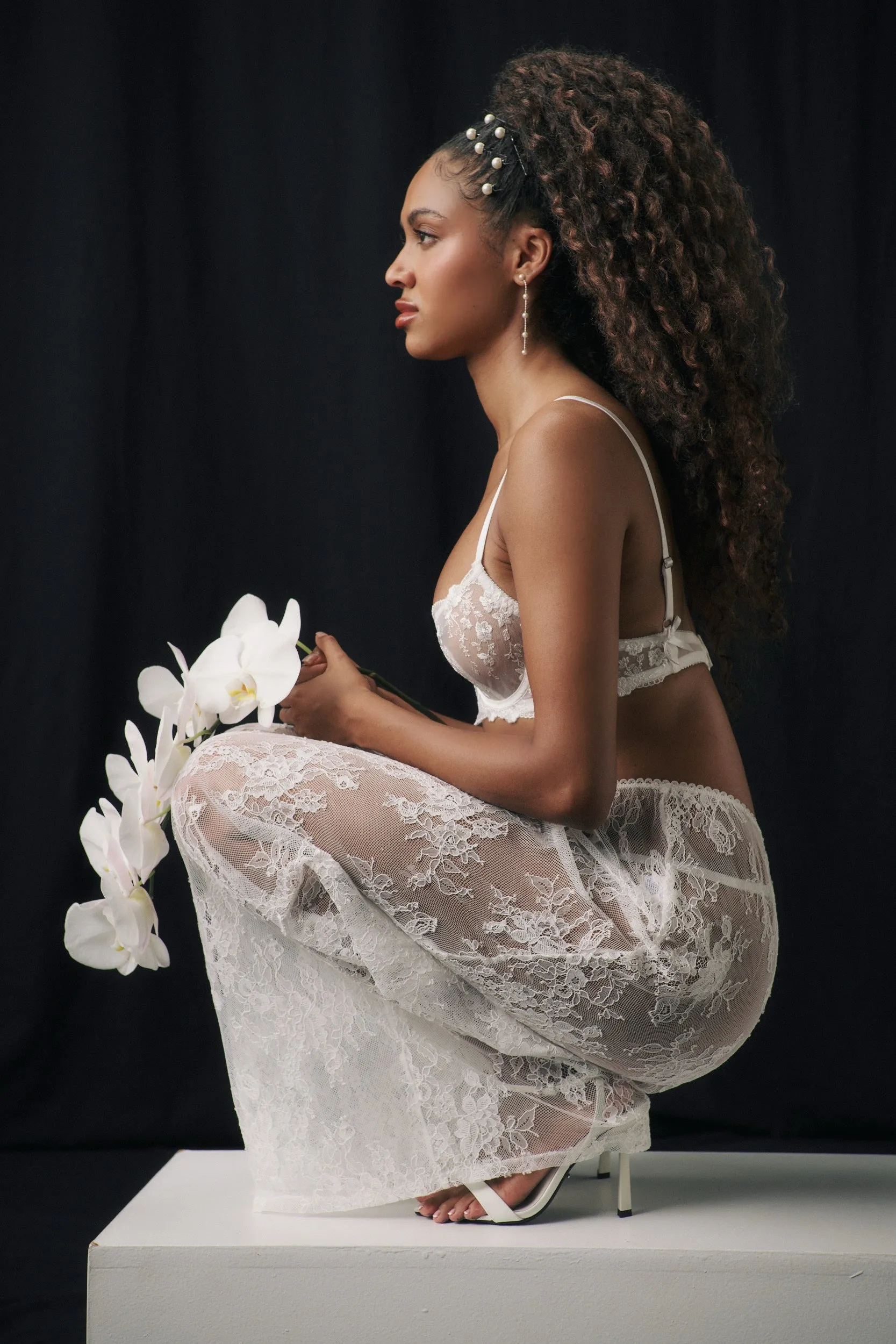 Lottie Pant Ivory sold by Kat The Label product image thumbnail 5