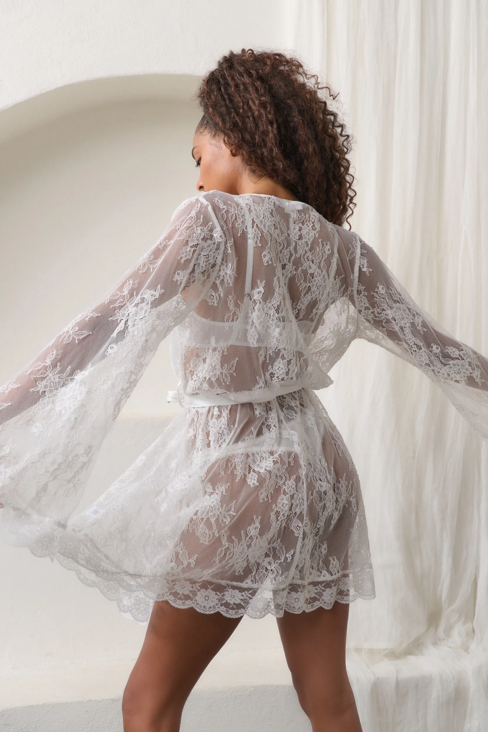 Lottie Robe Ivory sold by Kat The Label product image thumbnail 2