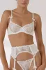 Mandy Garter Belt White sold by Kat The Label