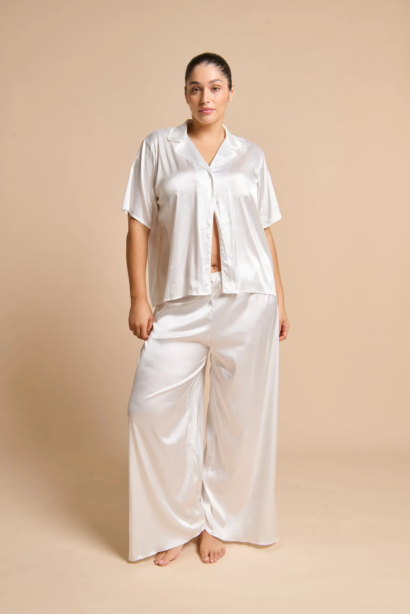 Matilda Sleep Pant Set Ivory sold by Kat The Label product image thumbnail 2