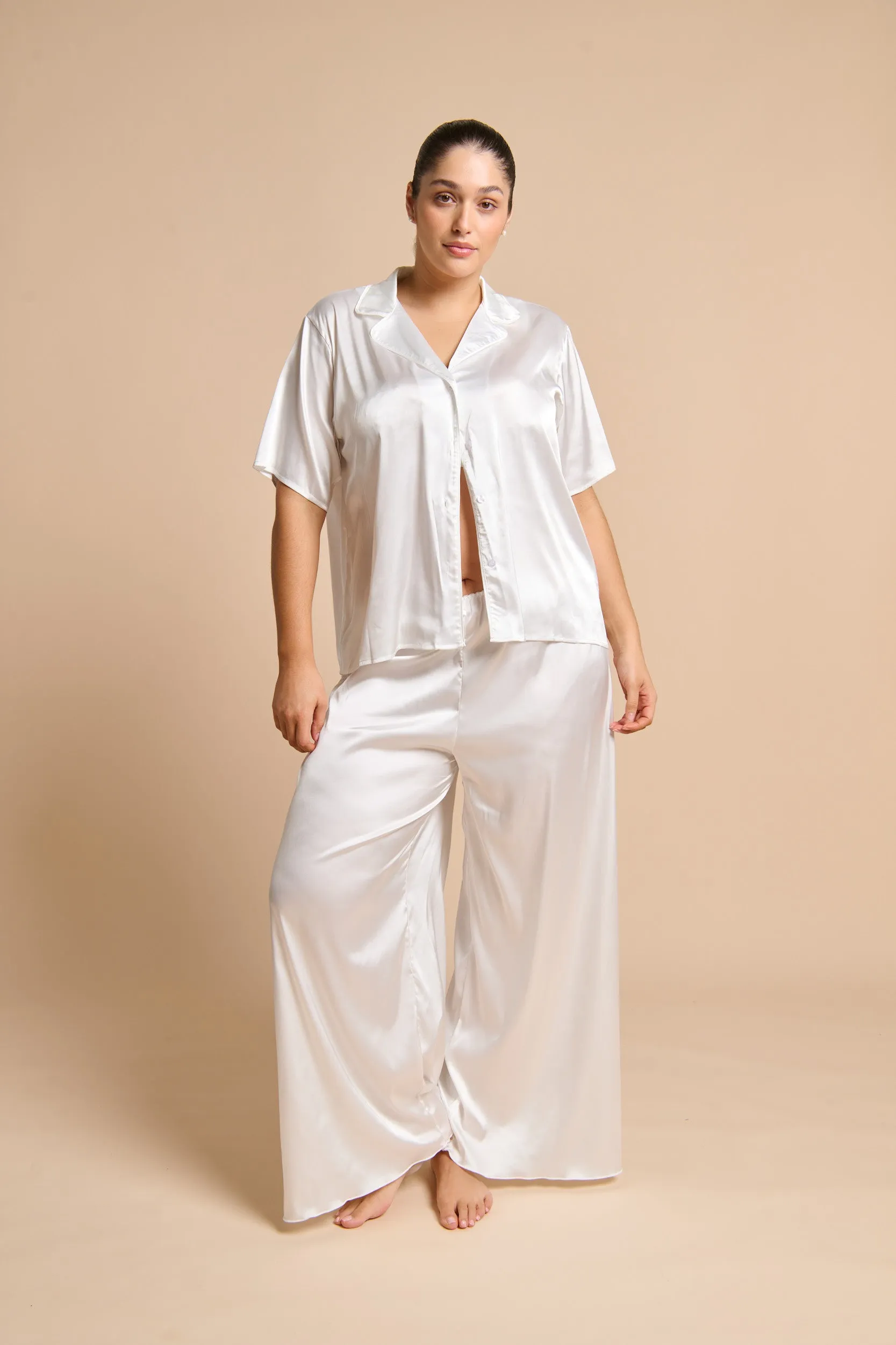 Matilda Sleep Pant Set Ivory sold by Kat The Label product image thumbnail 3