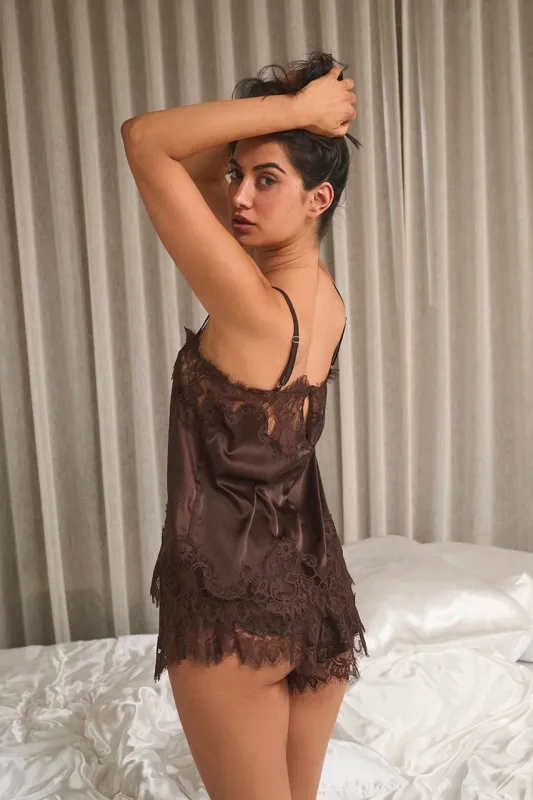 Olivia Short Espresso sold by Kat The Label