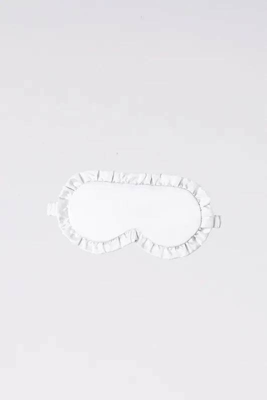 Celine Sleep Mask White sold by Kat The Label