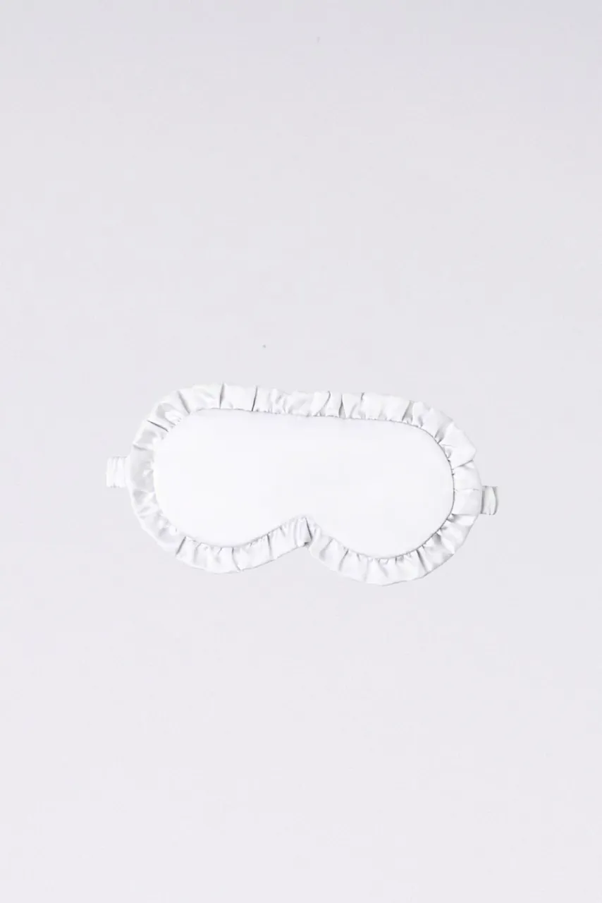 Celine Sleep Mask White sold by Kat The Label