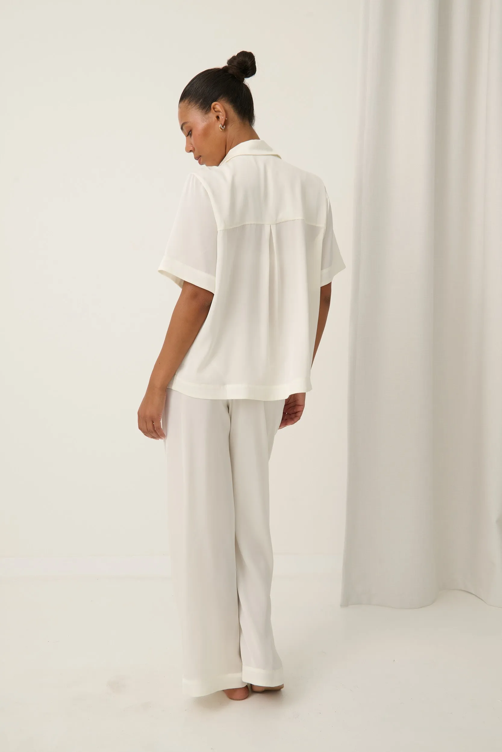 Sierra Shirt Ivory sold by Kat The Label product image thumbnail 4