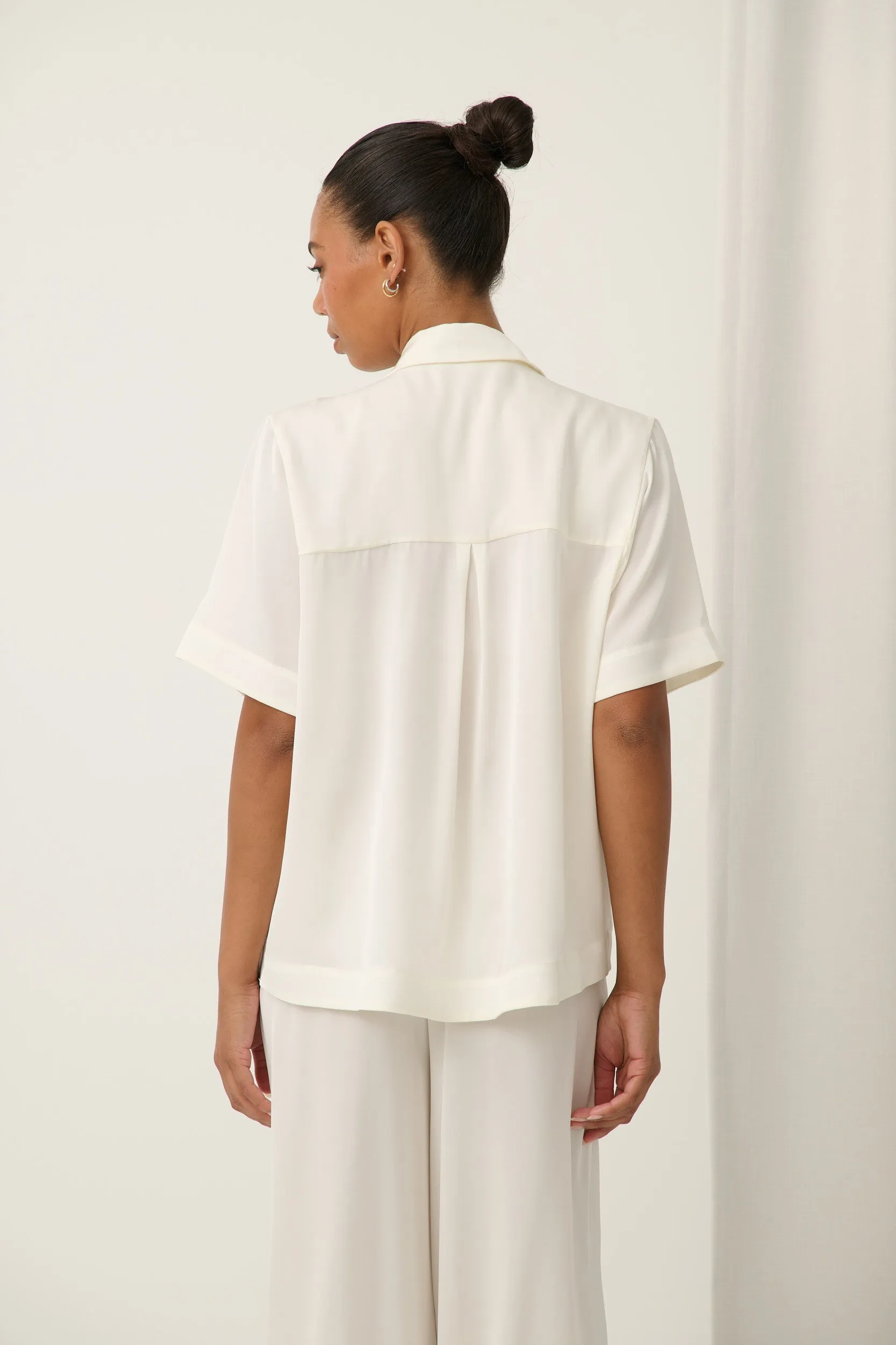 Sierra Shirt Ivory sold by Kat The Label product image thumbnail 2