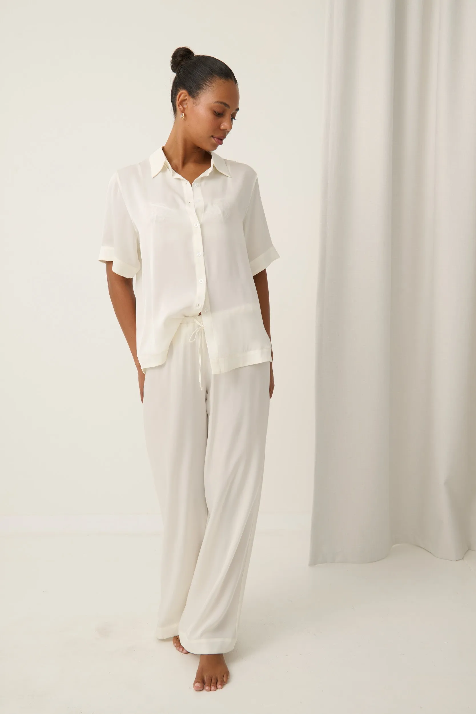 Sierra Shirt Ivory sold by Kat The Label product image thumbnail 3
