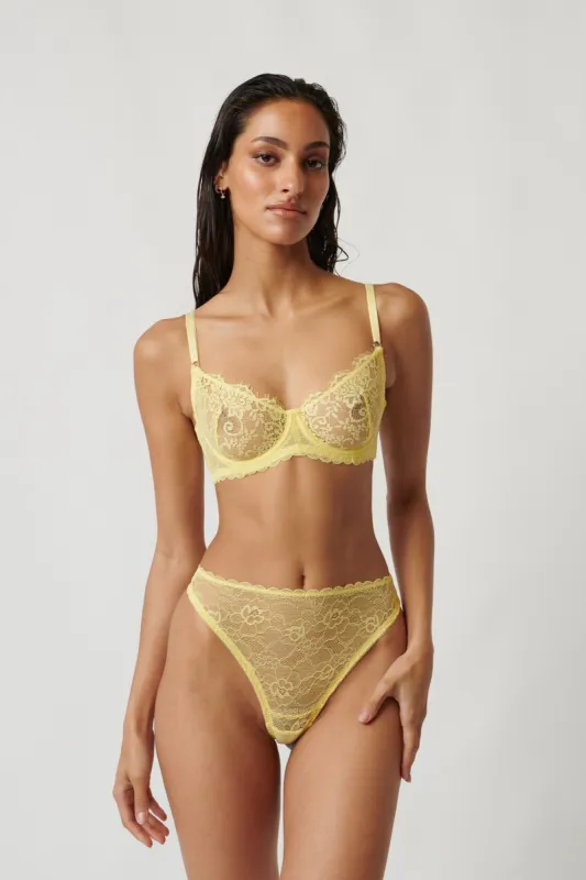 Maverick High Waist Set Limoncello sold by Kat The Label