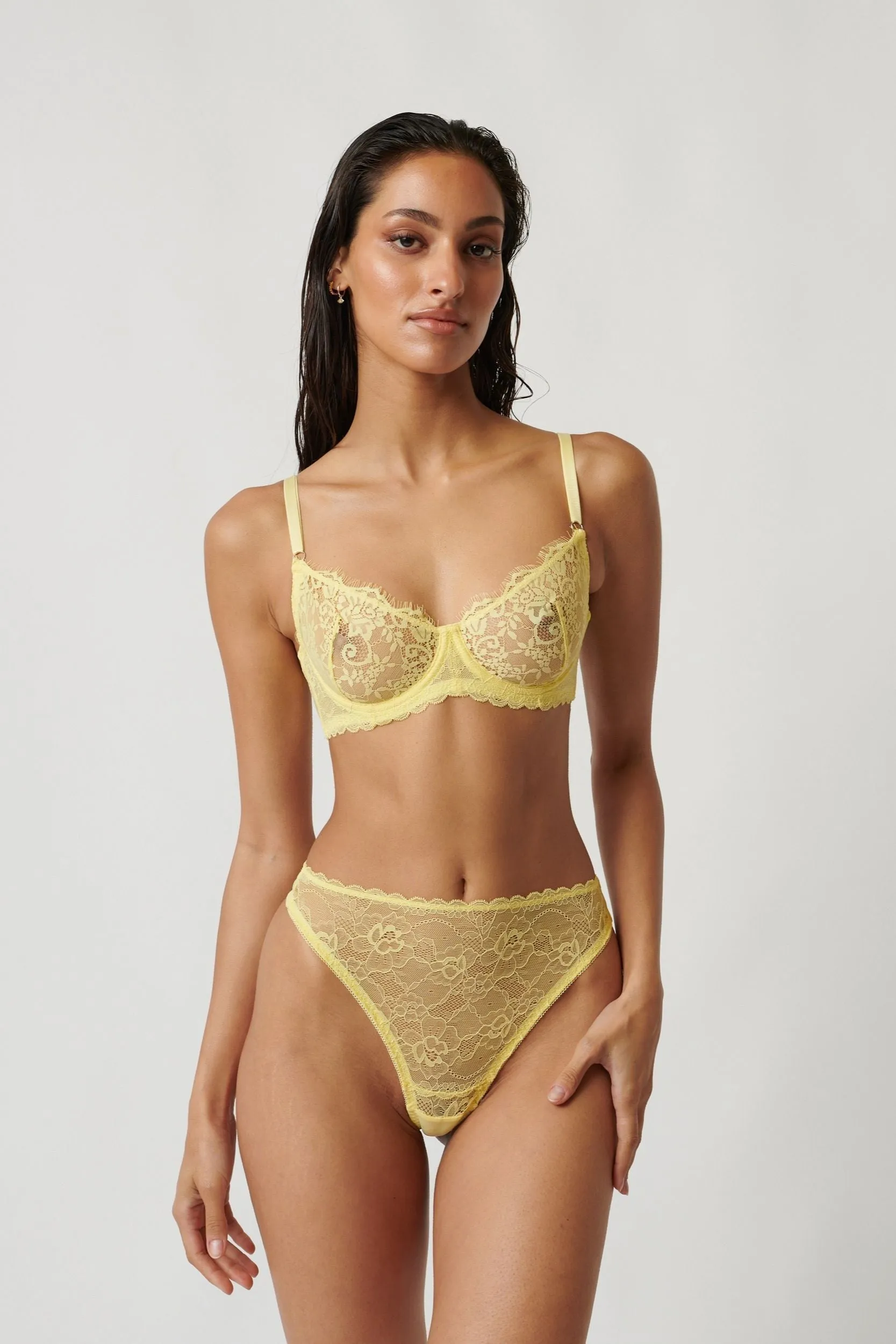 Maverick High Waist Set Limoncello sold by Kat The Label