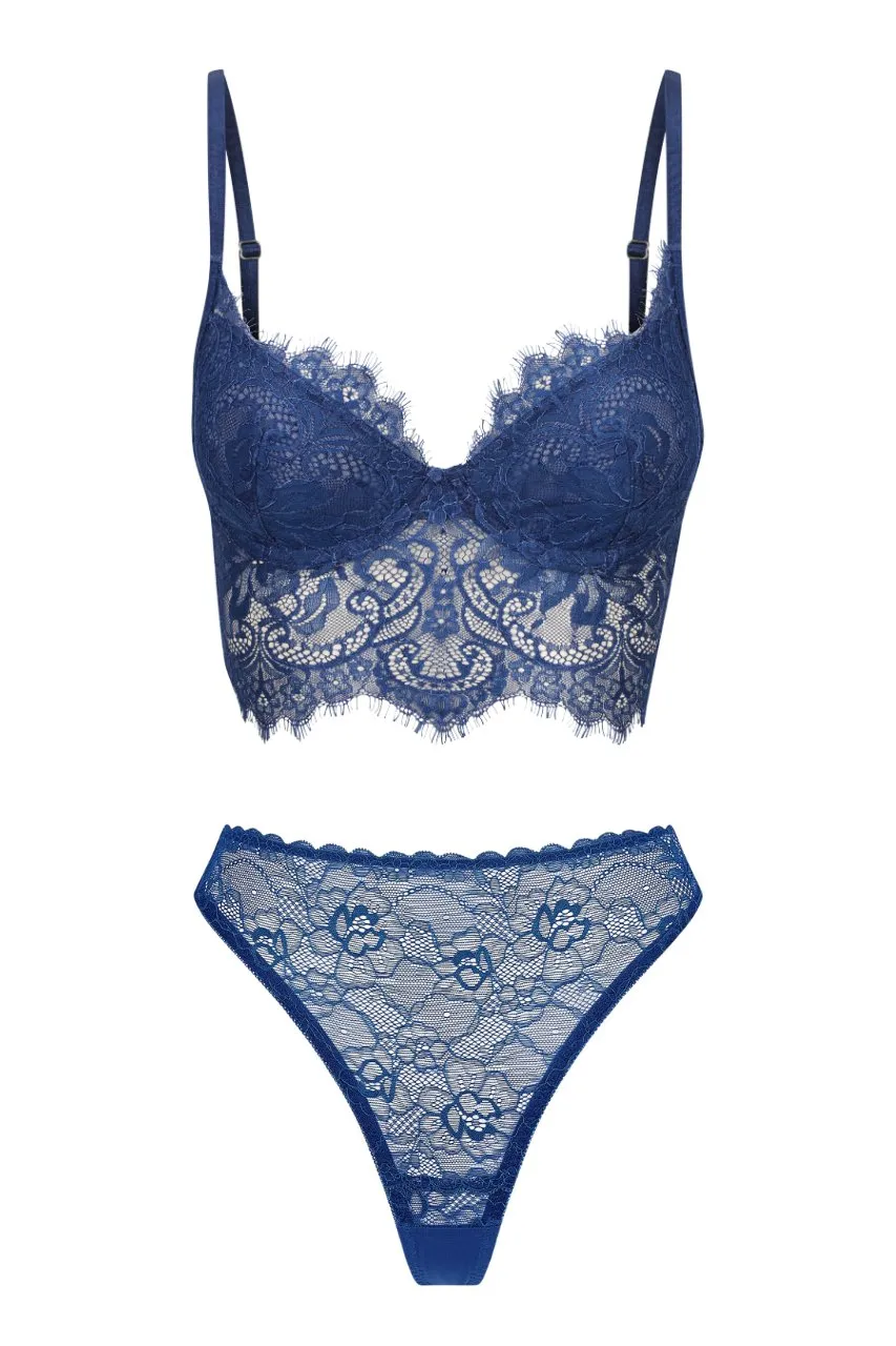 Monty High Waist Set Cobalt sold by Kat The Label product image thumbnail 5