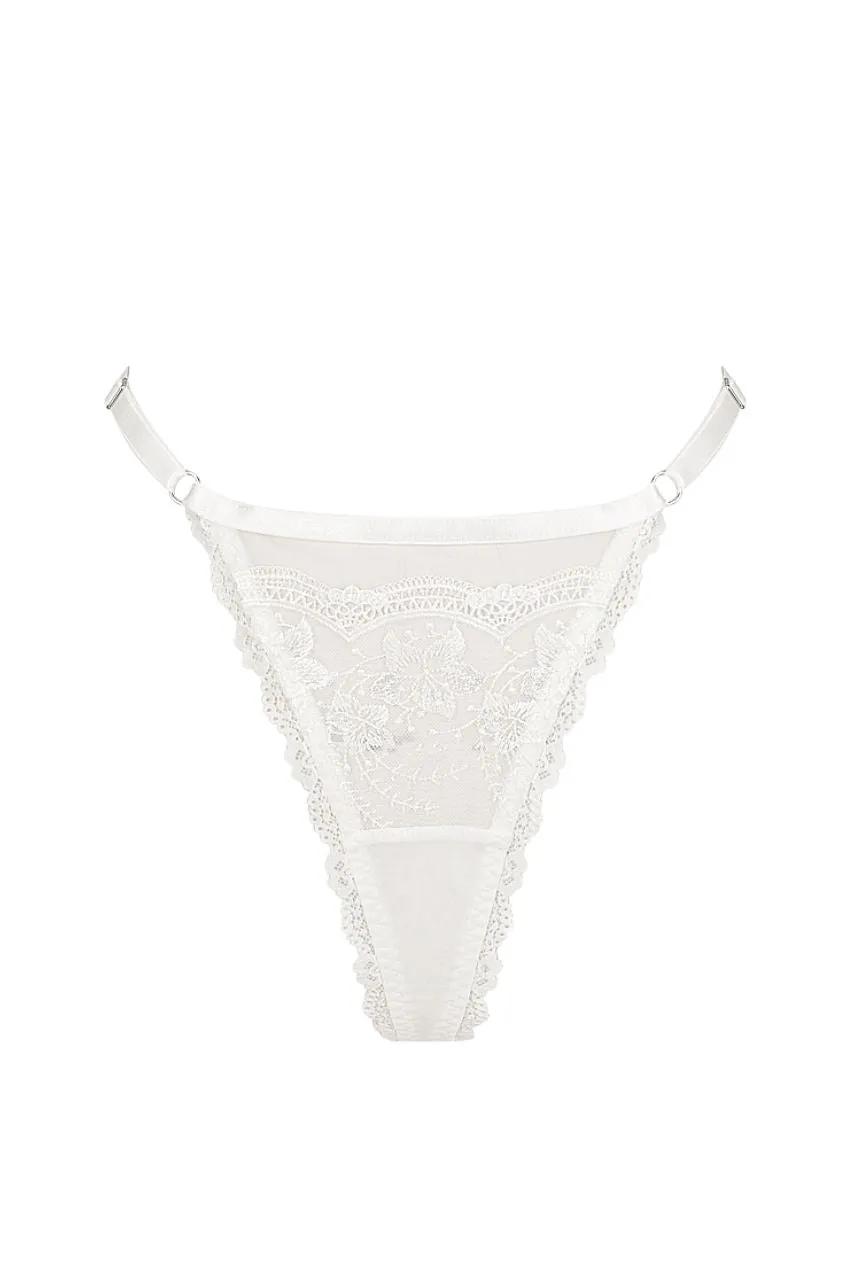 Mabel Thong White sold by Kat The Label product image thumbnail 4