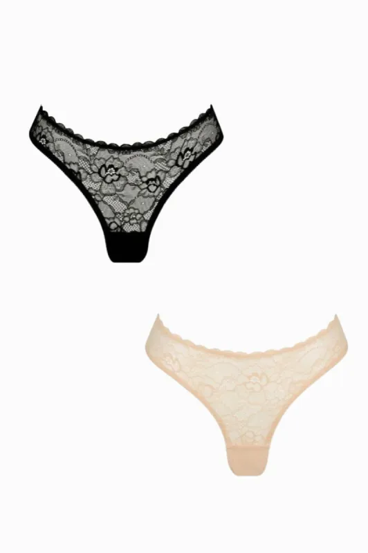 Maverick Brief 2 Pack Black Fawn sold by Kat The Label