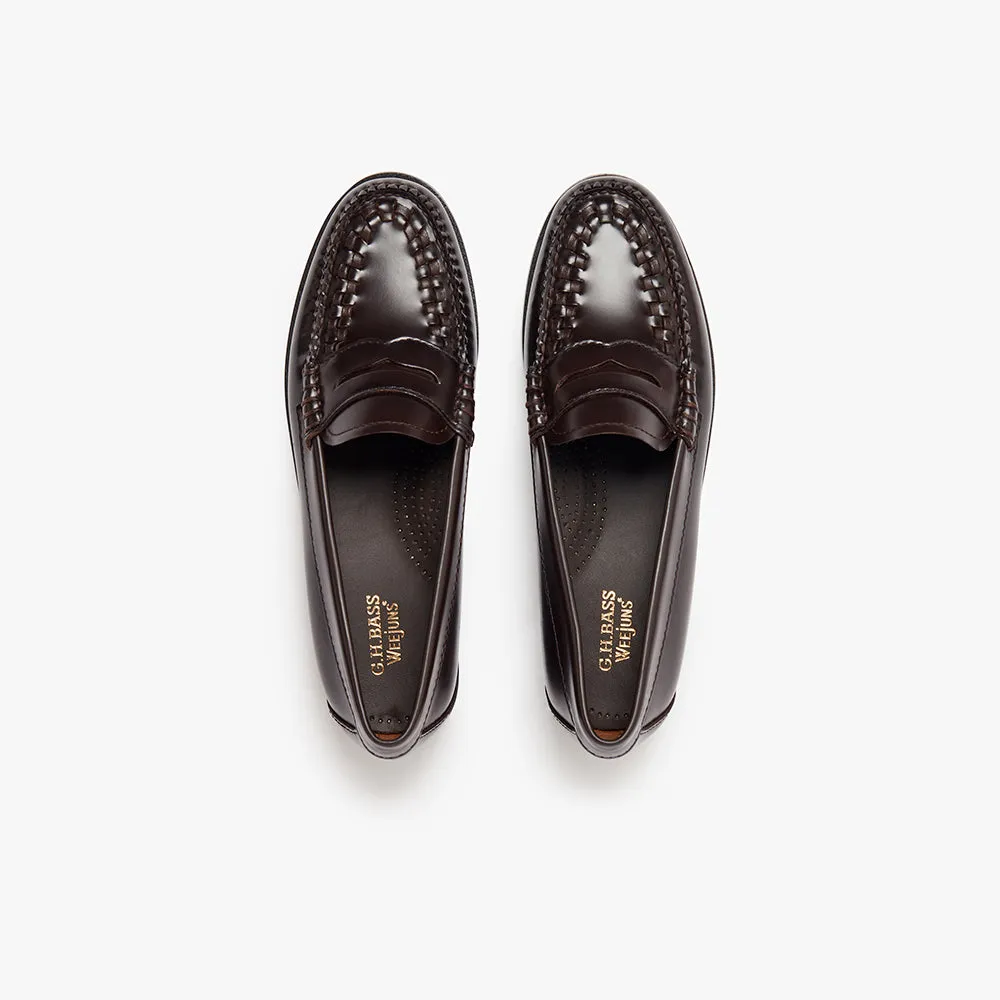 GH Bass - Weejun Penny Weave Loafers - Chocolate sold by Merci product image thumbnail 3