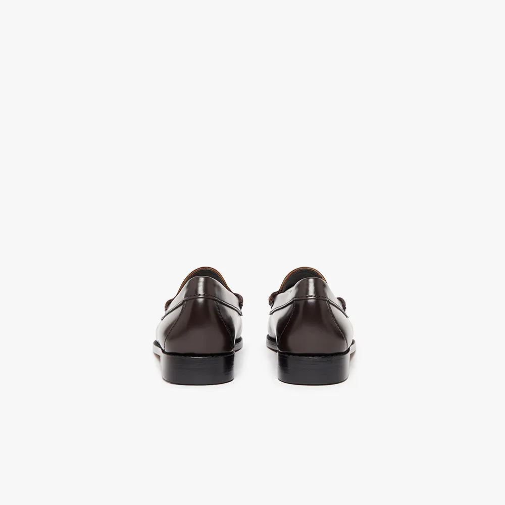 GH Bass - Weejun Penny Weave Loafers - Chocolate sold by Merci product image thumbnail 5
