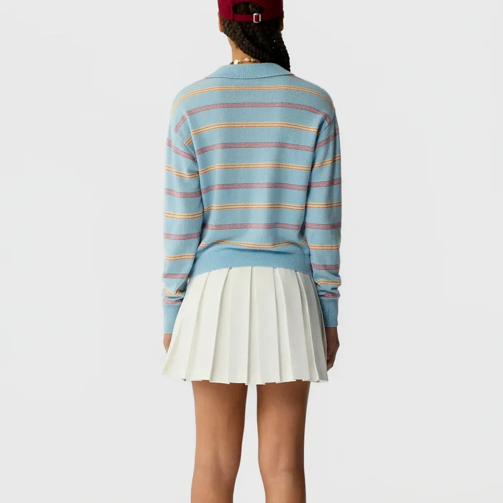 Guest In Residence - Striped Polo Shirt - Clear Sky sold by Merci product image thumbnail 4