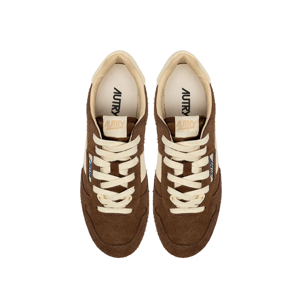 Autry - Windspin Low Sneakers Wom - Brown Suede sold by Merci product image thumbnail 3