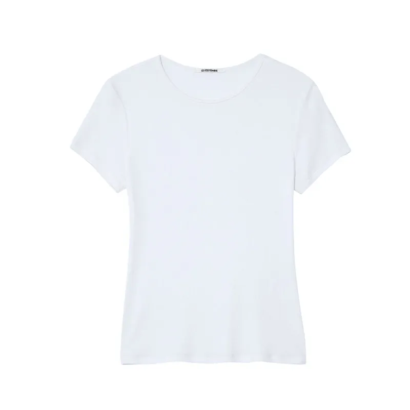 Le 17 septembre - Basic Wool Top - White made by LE17SEPTEMBRE