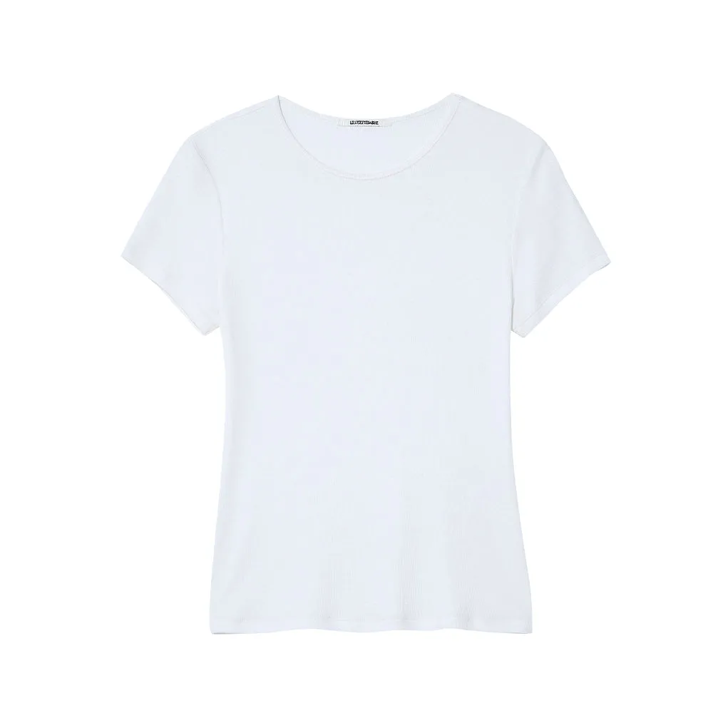 Le 17 septembre - Basic Wool Top - White sold by Merci