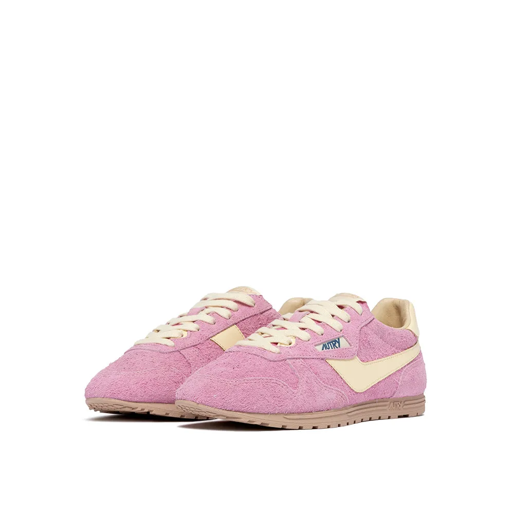 Autry - Windspin Low Sneakers Wom - Pink Suede sold by Merci product image thumbnail 2