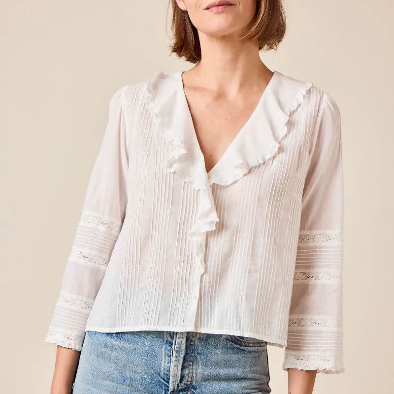 Dôen - Huguette Shirt - Salt made by Doen