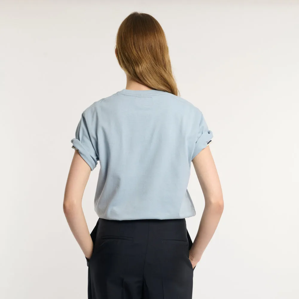 Merci - Aurelien T-shirt - Light Blue sold by Merci product image thumbnail 5