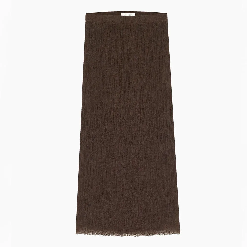 Masscob - Iguazu Skirt - Brown sold by Merci