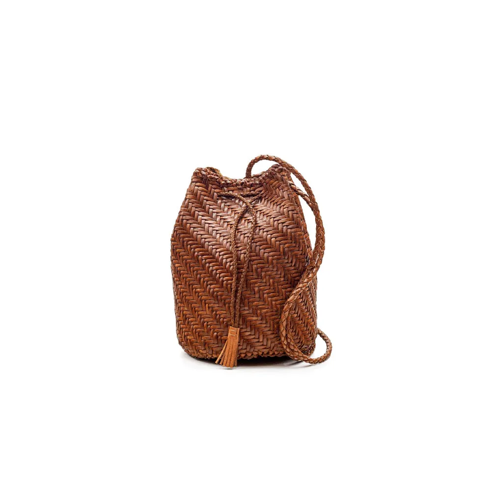Dragon Diffusion - Double Jump Pom-Pom Bag - Tan sold by Merci