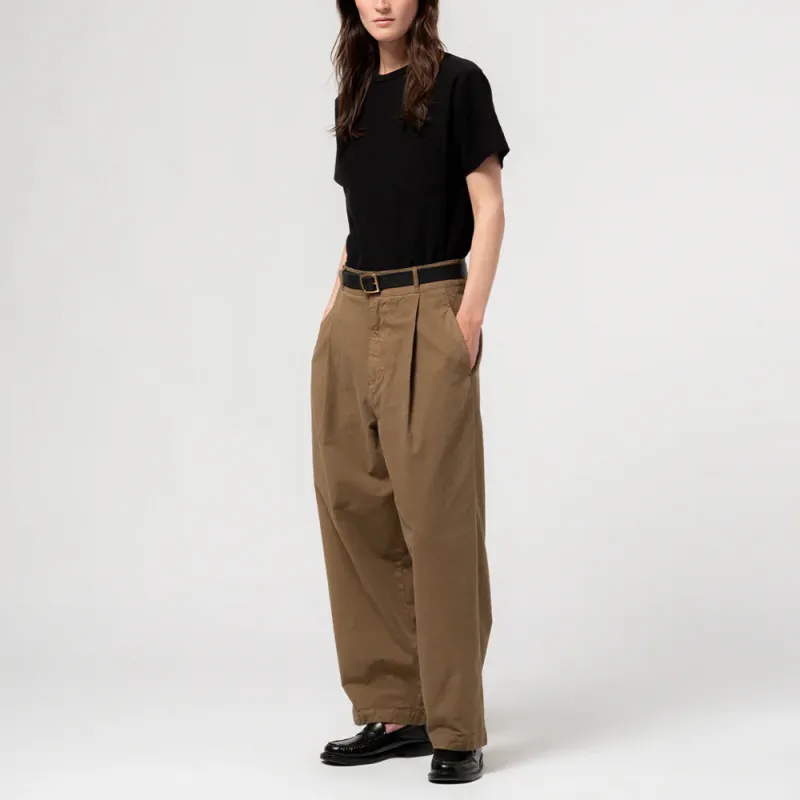 Girls Of Dust - British Worker Trousers - Canteen Green made by Girls of Dust