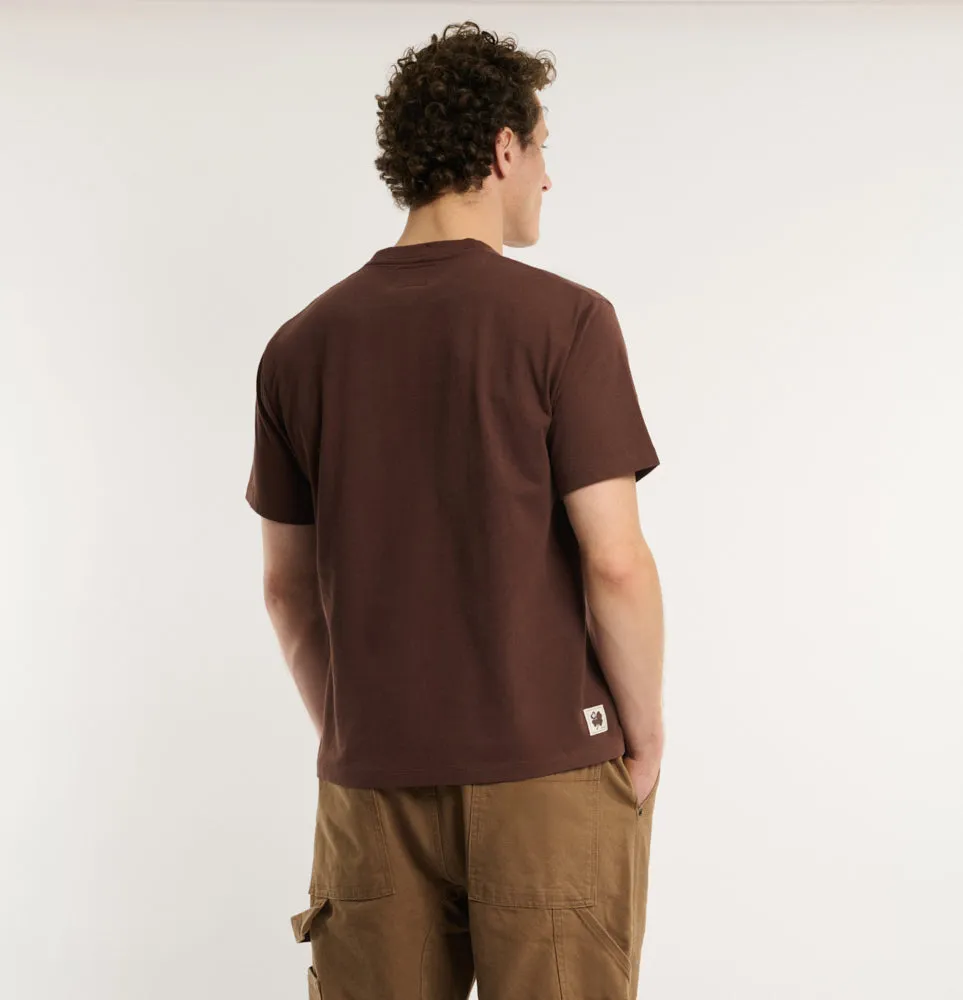 Merci - Aurelien T-shirt - Brown sold by Merci product image thumbnail 5