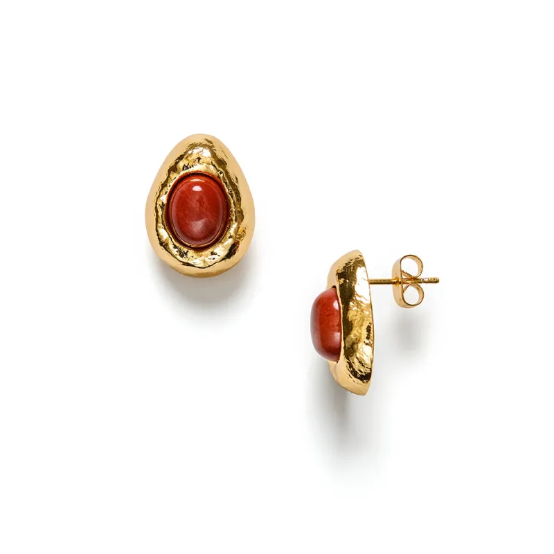 Anni Lu - Cherry On Top Earrings - Gold made by Anni Lu