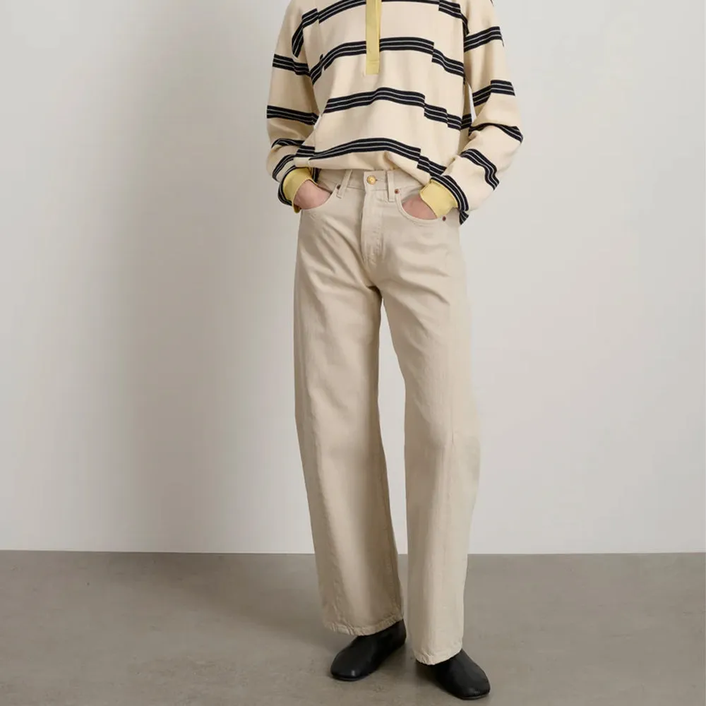 B Sides - Slim Lasso Jeans - Chalk Overdye sold by Merci