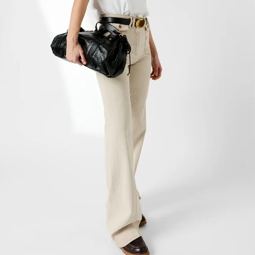 Gerard Darel - Anna flare jeans - Natural sold by Merci product image thumbnail 2