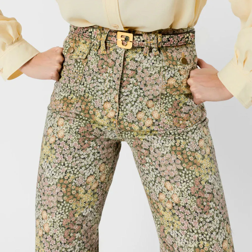Gerard Darel - Anna flared jeans - Pink sold by Merci product image thumbnail 4