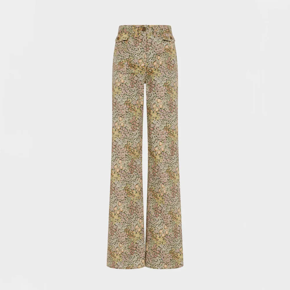Gerard Darel - Anna flared jeans - Pink sold by Merci