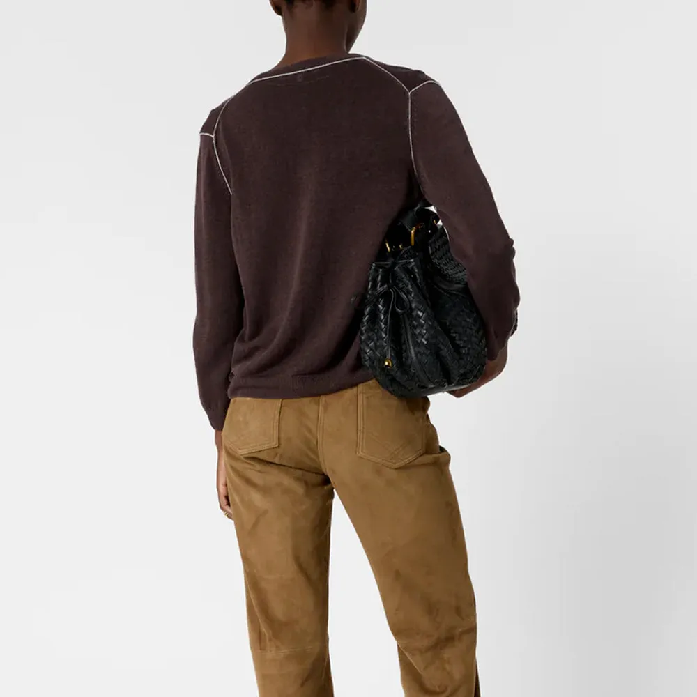 Gerard Darel - Lorys vest - Brown sold by Merci product image thumbnail 3