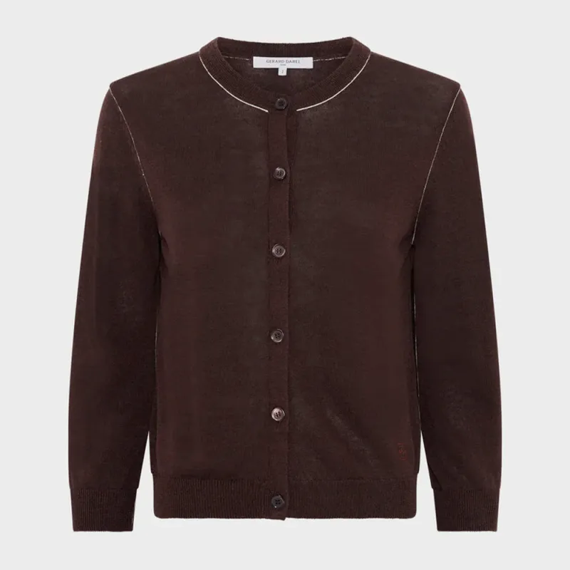 Gerard Darel - Lorys vest - Brown made by Gerard Darel