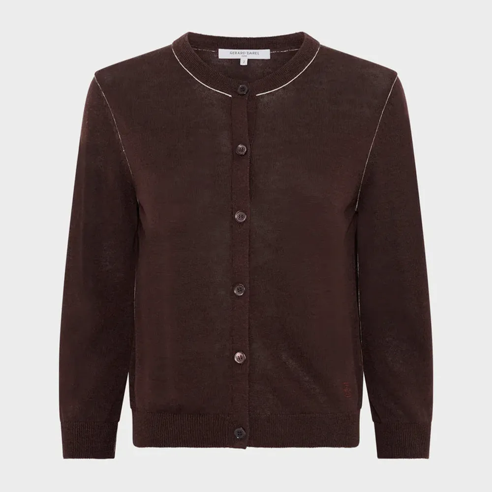 Gerard Darel - Lorys vest - Brown sold by Merci