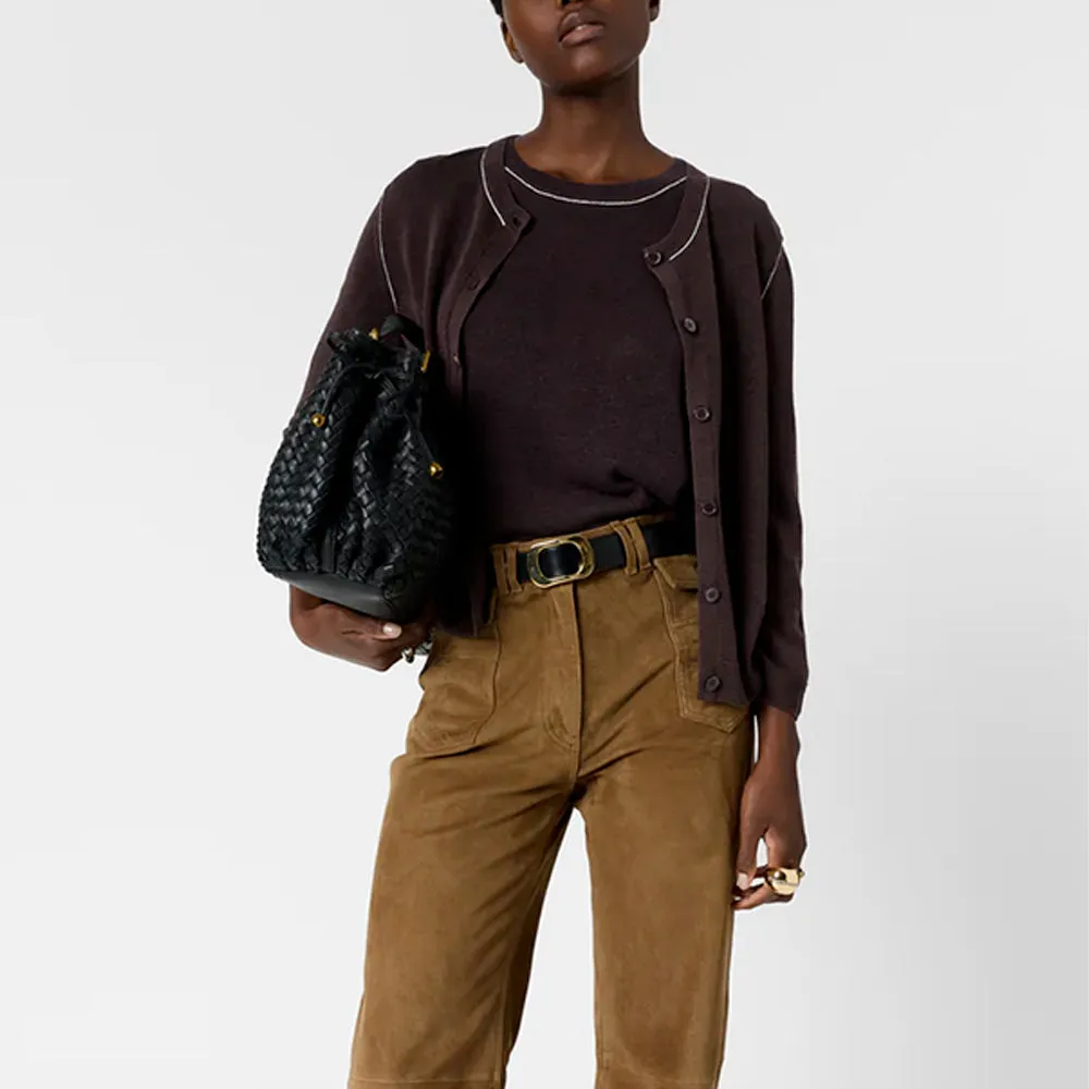 Gerard Darel - Lorys vest - Brown sold by Merci product image thumbnail 2