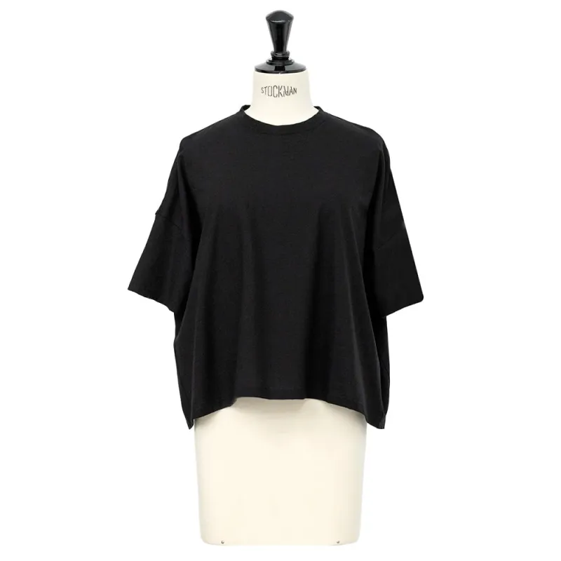 C.T.plage - Half-Sleeve T-Shirt - Black made by Merci
