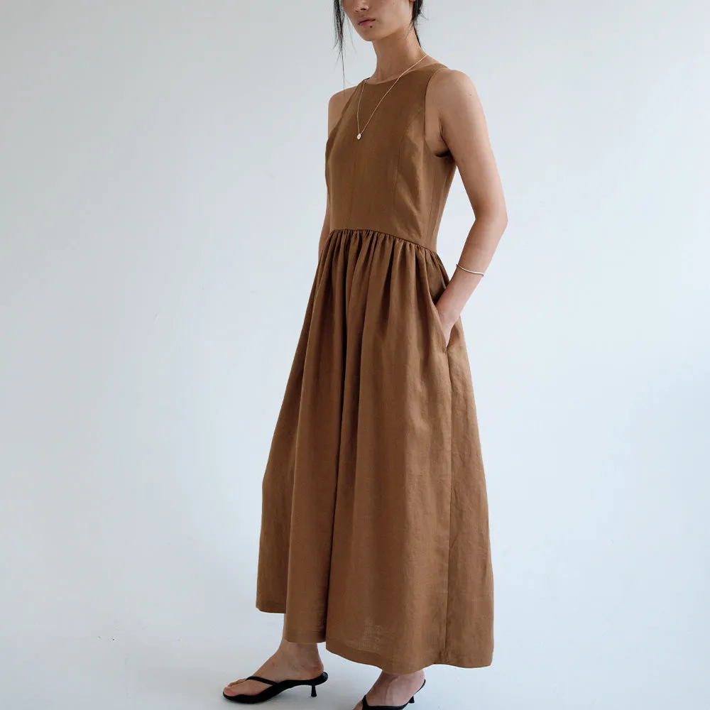 The Loom - Velia Dress - Brown sold by Merci product image thumbnail 3