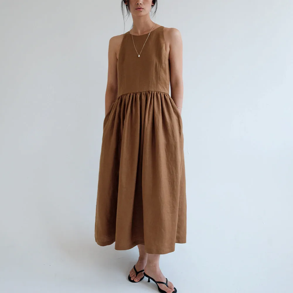 The Loom - Velia Dress - Brown sold by Merci product image thumbnail 2