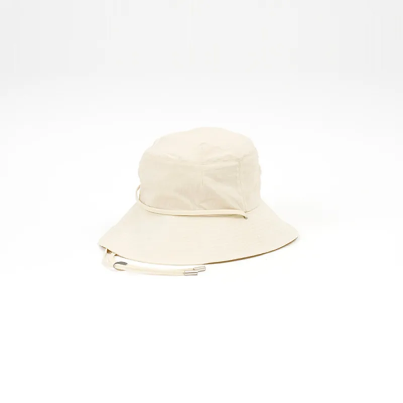 Sublime Roe - Sun Shade Brim Hat - Off Beige made by Merci