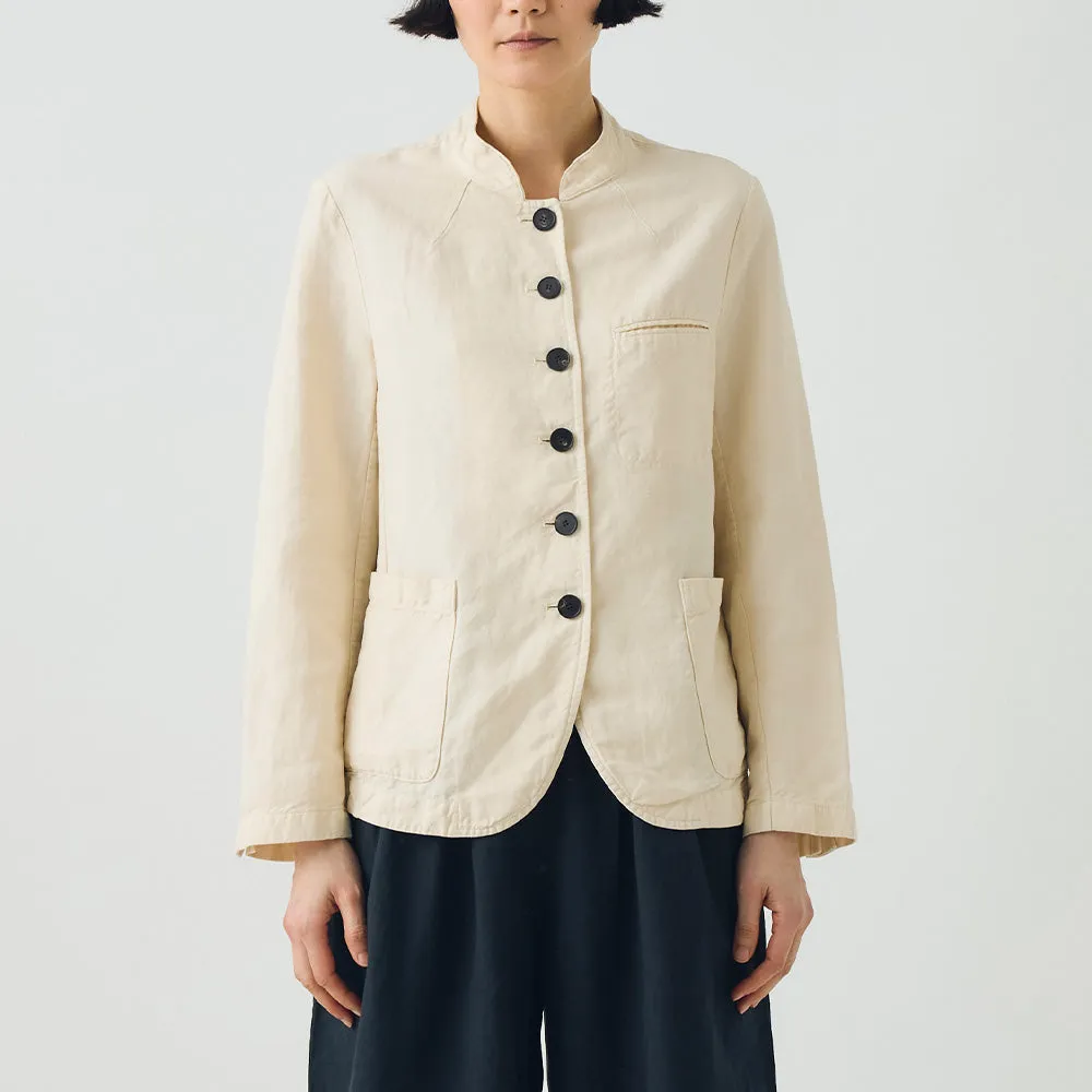 Toast - Garment Dyed Neat Jacket - Parchment sold by Merci product image thumbnail 2