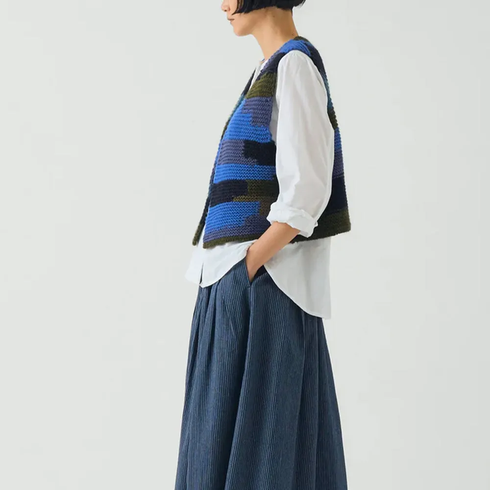 Toast - Patchwork Vest - Blue Multi sold by Merci product image thumbnail 3