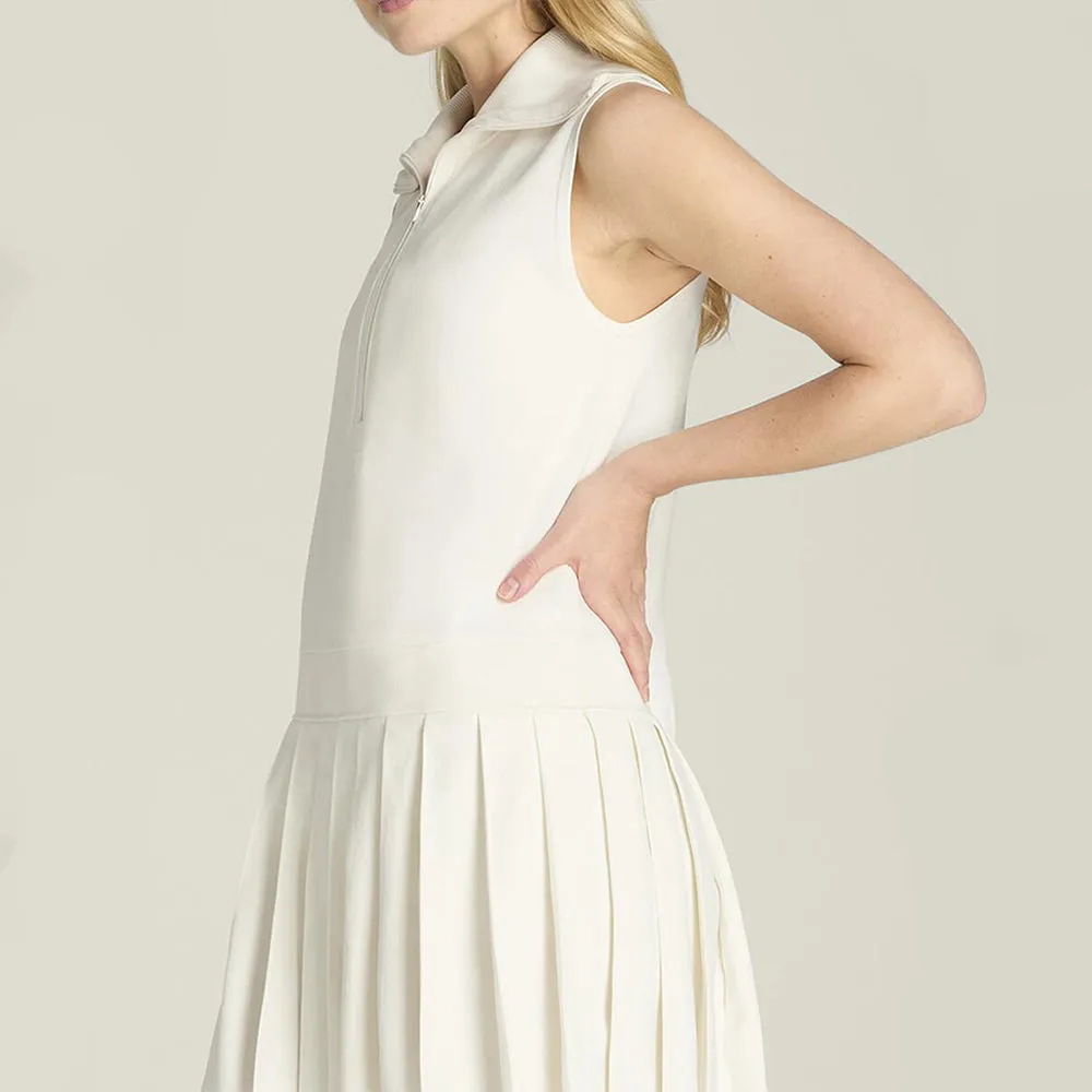 Wilson - Pleated Zip Tennis Dress - Sandrift sold by Merci product image thumbnail 2