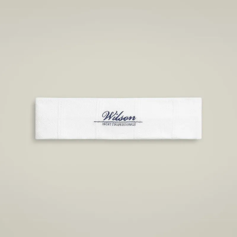 Wilson - Terry tennis headband - White made by Wilson