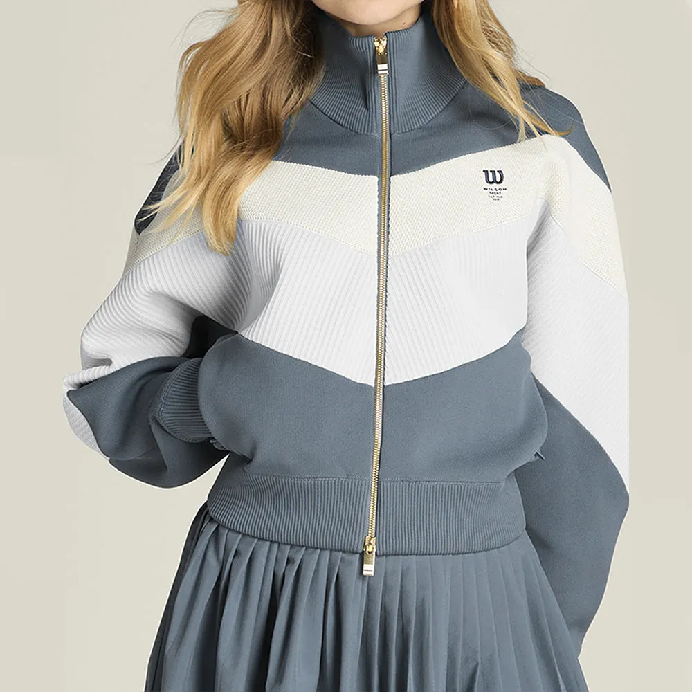 Wilson - Club Knit Jacket - Storm sold by Merci