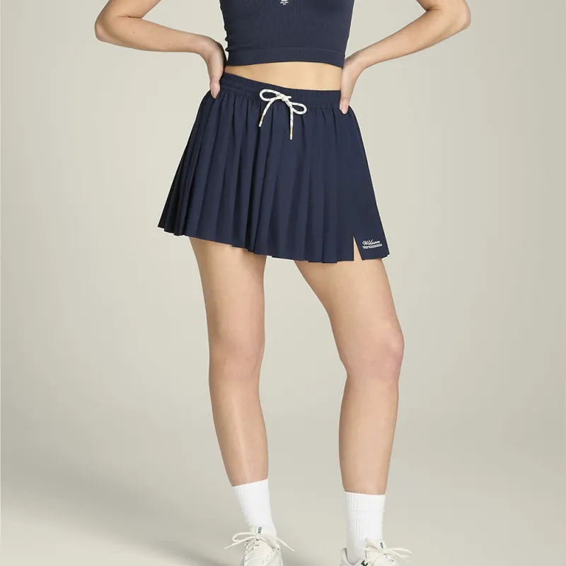 Wilson - Pleated Tennis Skirt - Blue made by Wilson