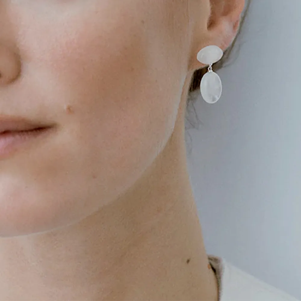 RAGBAG - Datura earrings - Silver sold by Merci product image thumbnail 3