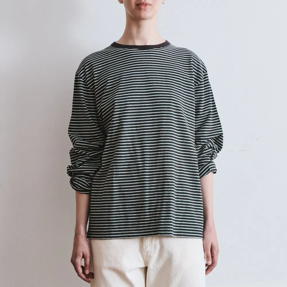 Another Aspect x Merci - Striped T-shirt - Brown Green sold by Merci product image thumbnail 2